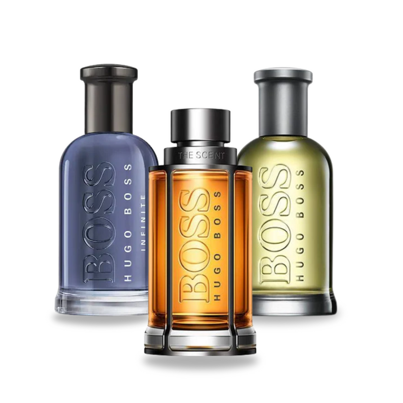 Pack: Aroma del Poder – 3 fragancias masculinas poderosas de BOSS
