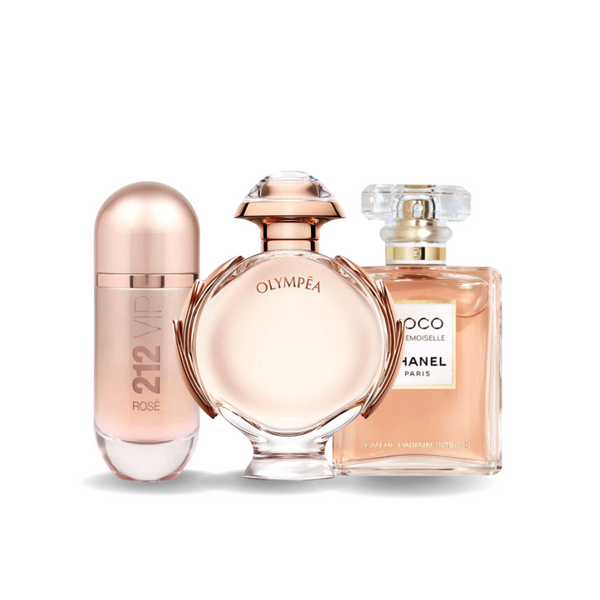 Pack: Radiance Royale – 3 perfumes femeninos exclusivos