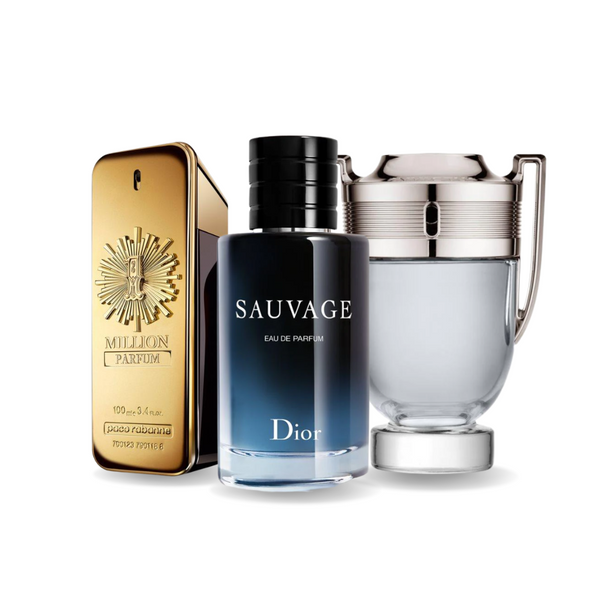 Pack: Fuerza Dorada – 3 fragancias masculinas legendarias