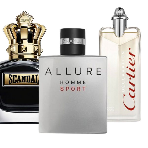 Pack: Encanto Deportivo – 3 perfumes masculinos con carácter