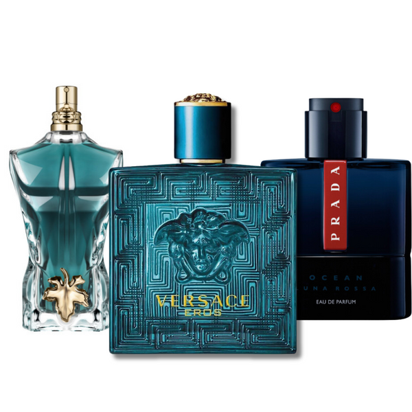 Pack: Viaje de Héroe – 3 fragancias masculinas dinámicas
