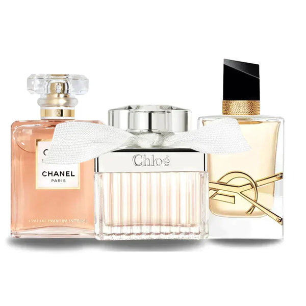 Pack: Liberté Chic – 3 fragancias femeninas elegantes